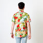 Mo Cullen Shirtsmith - Aloha Girls retro shirt in Teal (back) - Made in New Zealand