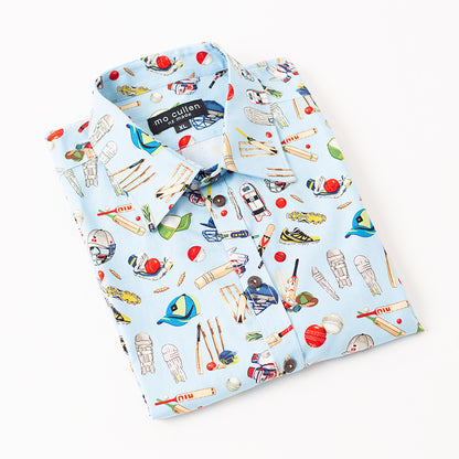 Mo Cullen Shirtsmith - Six retro shirt (folded) - Made in New Zealand